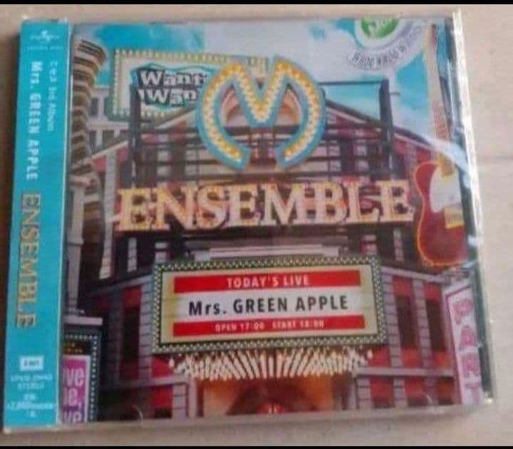 新品未開封 Mrs. GREEN APPLE CD 3枚セット
