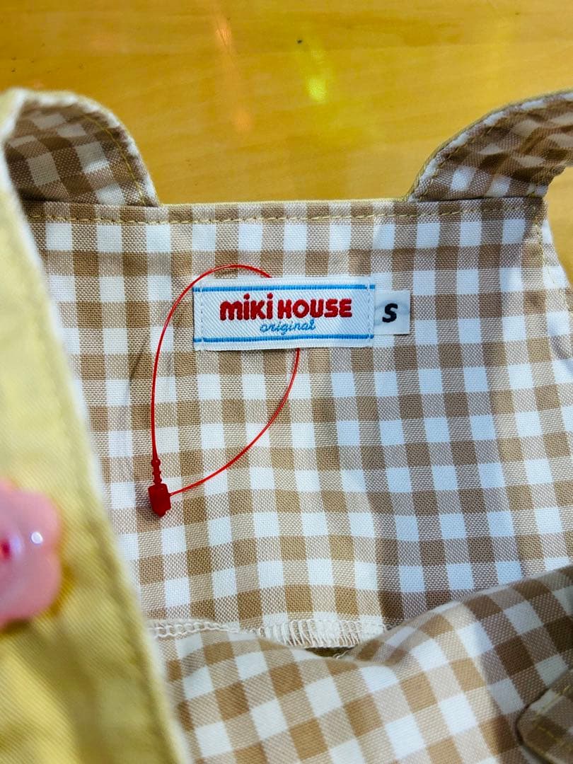 ミキハウス mikinouse スカート付ロンパースS 70cm-80cm女の子