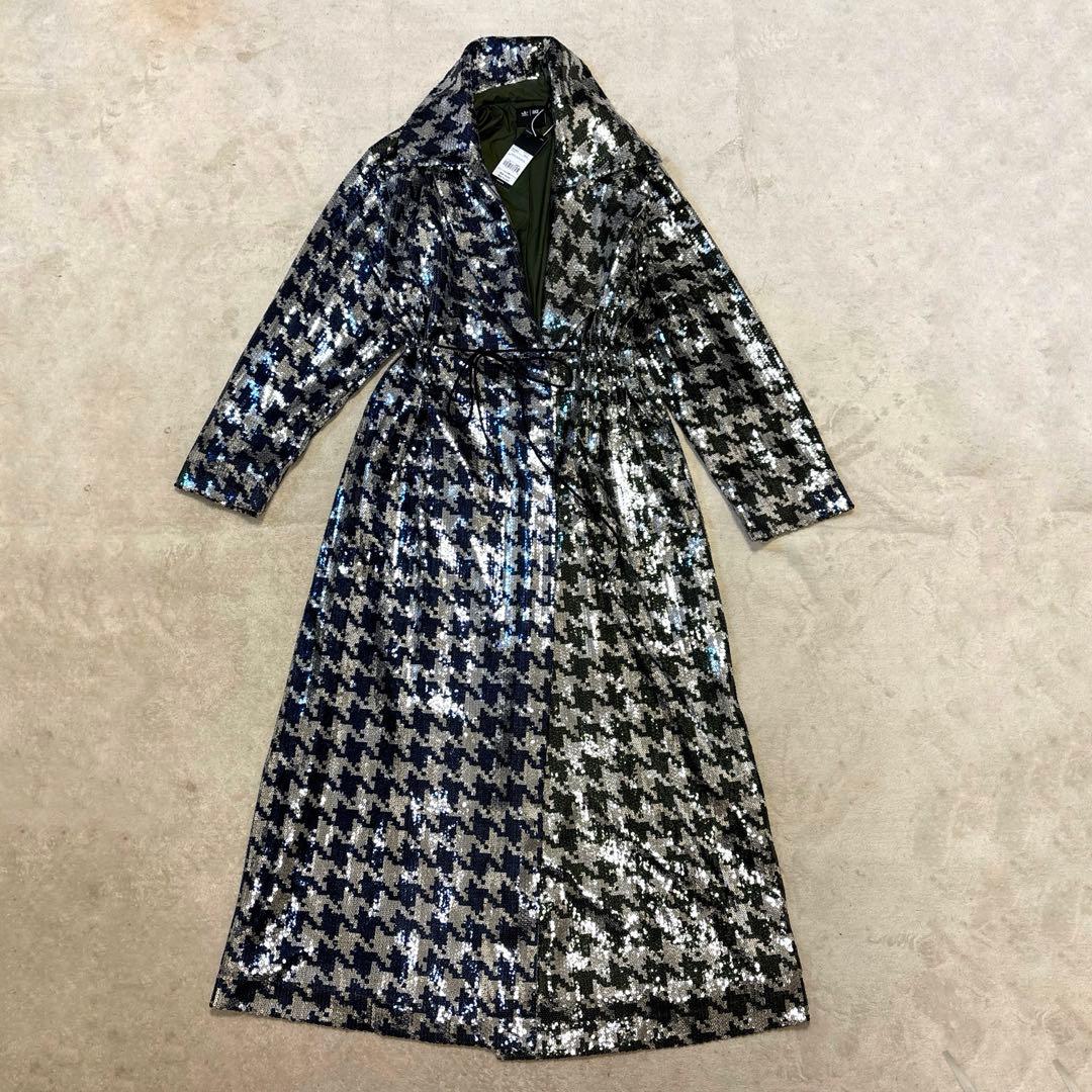 J*N様 IVY PARK Sequine Coat HoundstoothPa