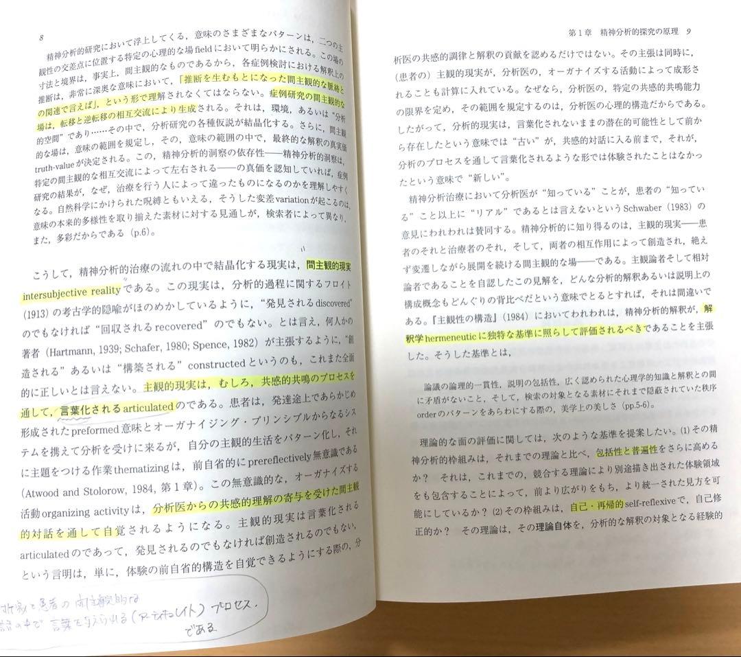 間主観的アプローチ　コフートの自己心理学を超えて