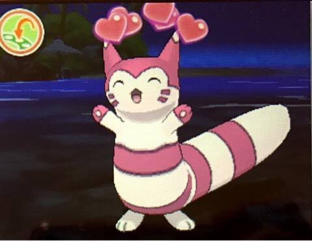 ポケモン 色違い オオタチ ぬいぐるみ クッション 円座 ポケットモンスター