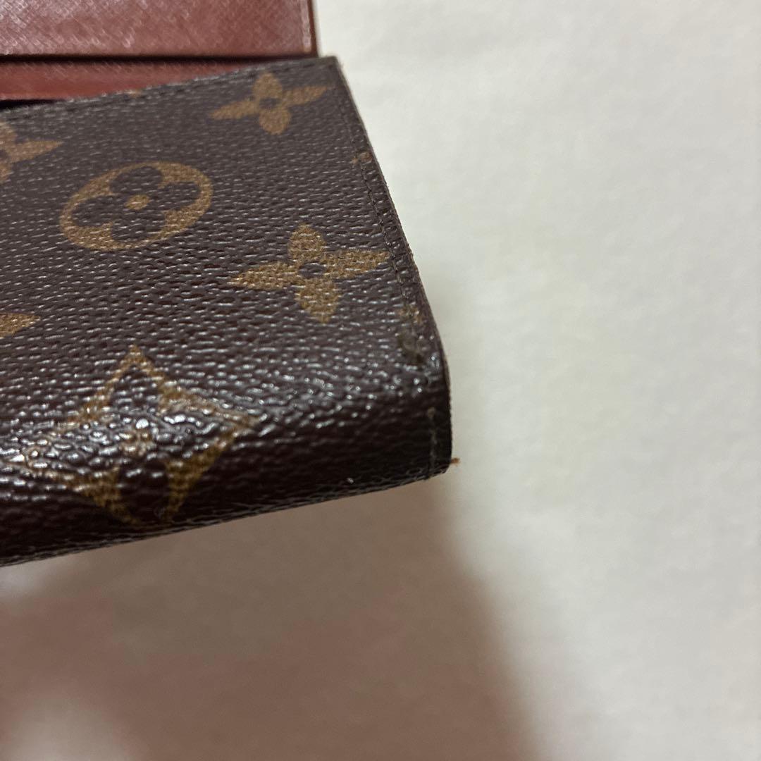 ルイヴィトン　LOUIS VUITTON 二つ折り財布　モノグラム