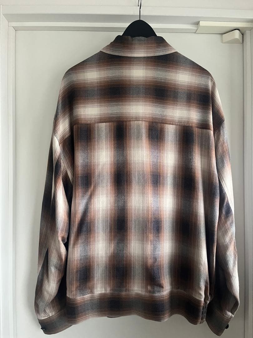 ワコマリア オンブレチェック CHECK 50'S JACKET XL