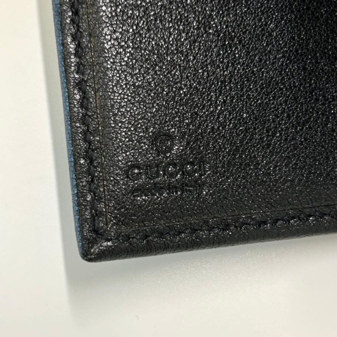 【新品未使用】GUCCI 二つ折財布　バンブー　ダイアナ 671789 2184