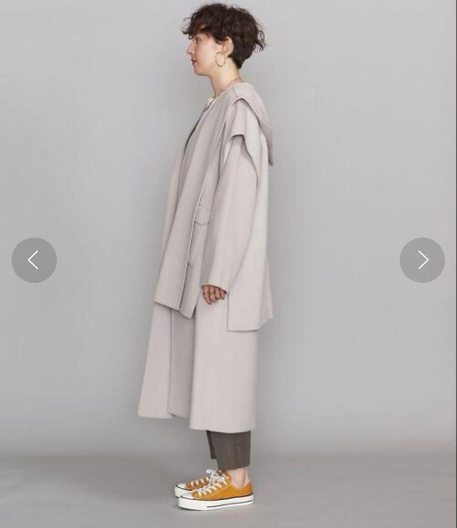 BEAUTY&YOUTH UNITEDARROWS カラーレス×ポンチョ コート