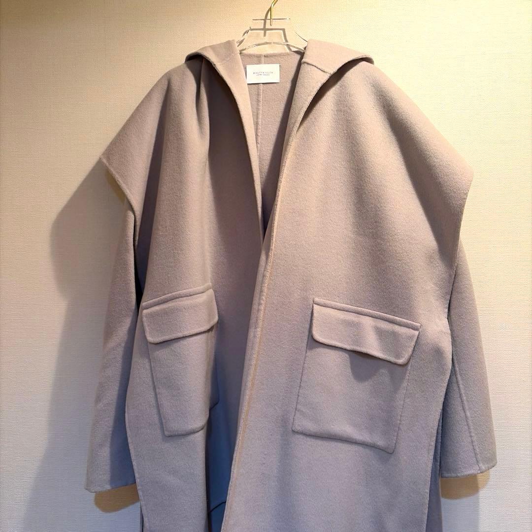 BEAUTY&YOUTH UNITEDARROWS カラーレス×ポンチョ コート