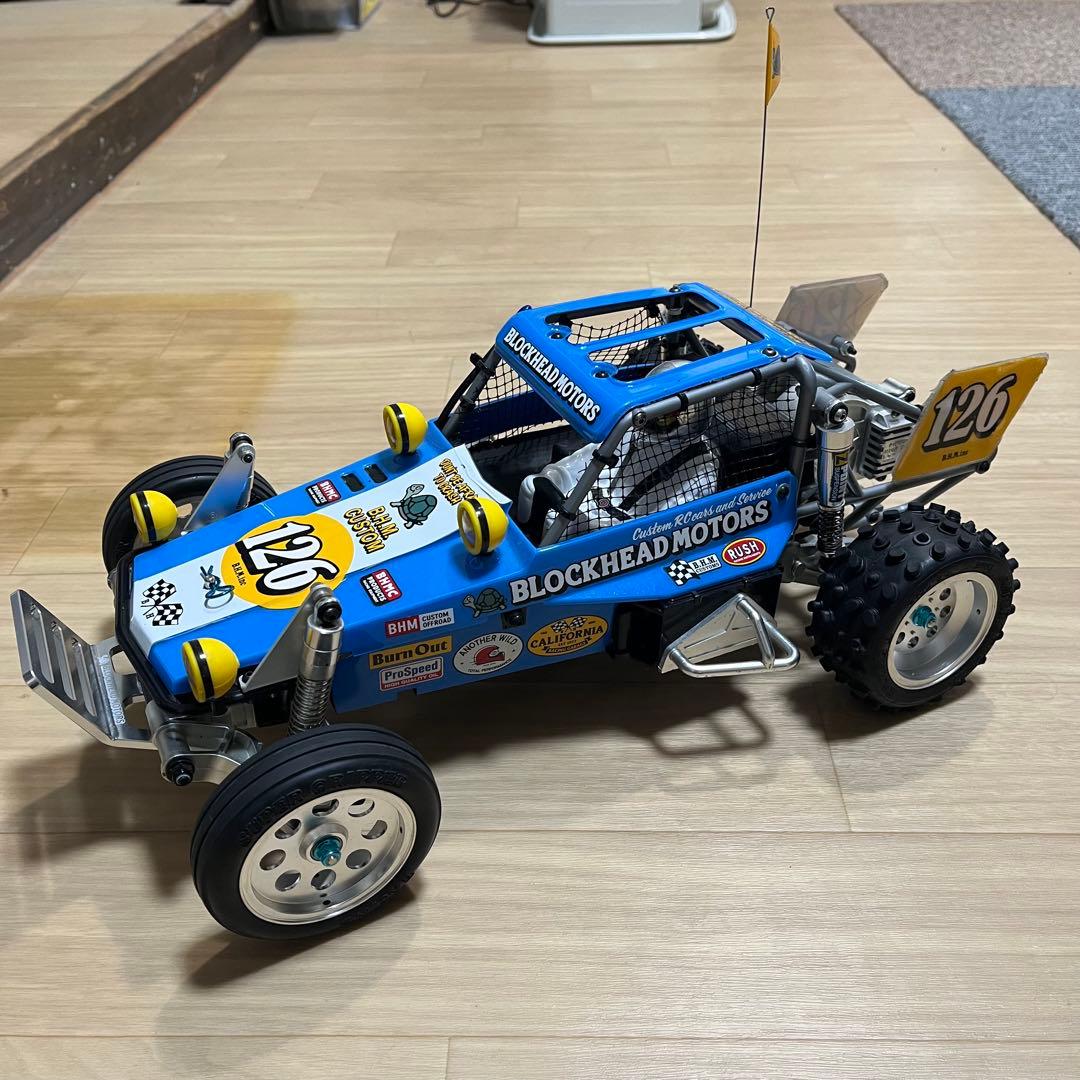 タミヤ WILD ONE OFFROADER ブロックヘッドモータース 1/10