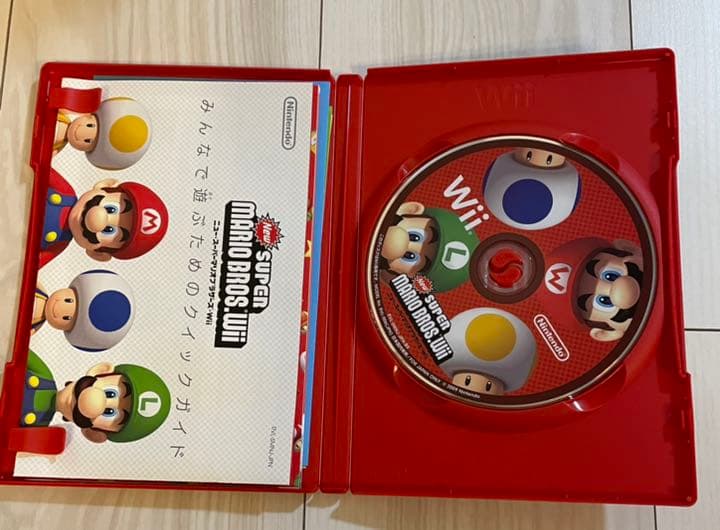 動作確認済　Nintendo Wii RVL-S-WD本体とソフト3本セット