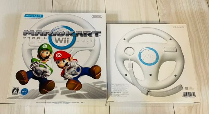 動作確認済　Nintendo Wii RVL-S-WD本体とソフト3本セット