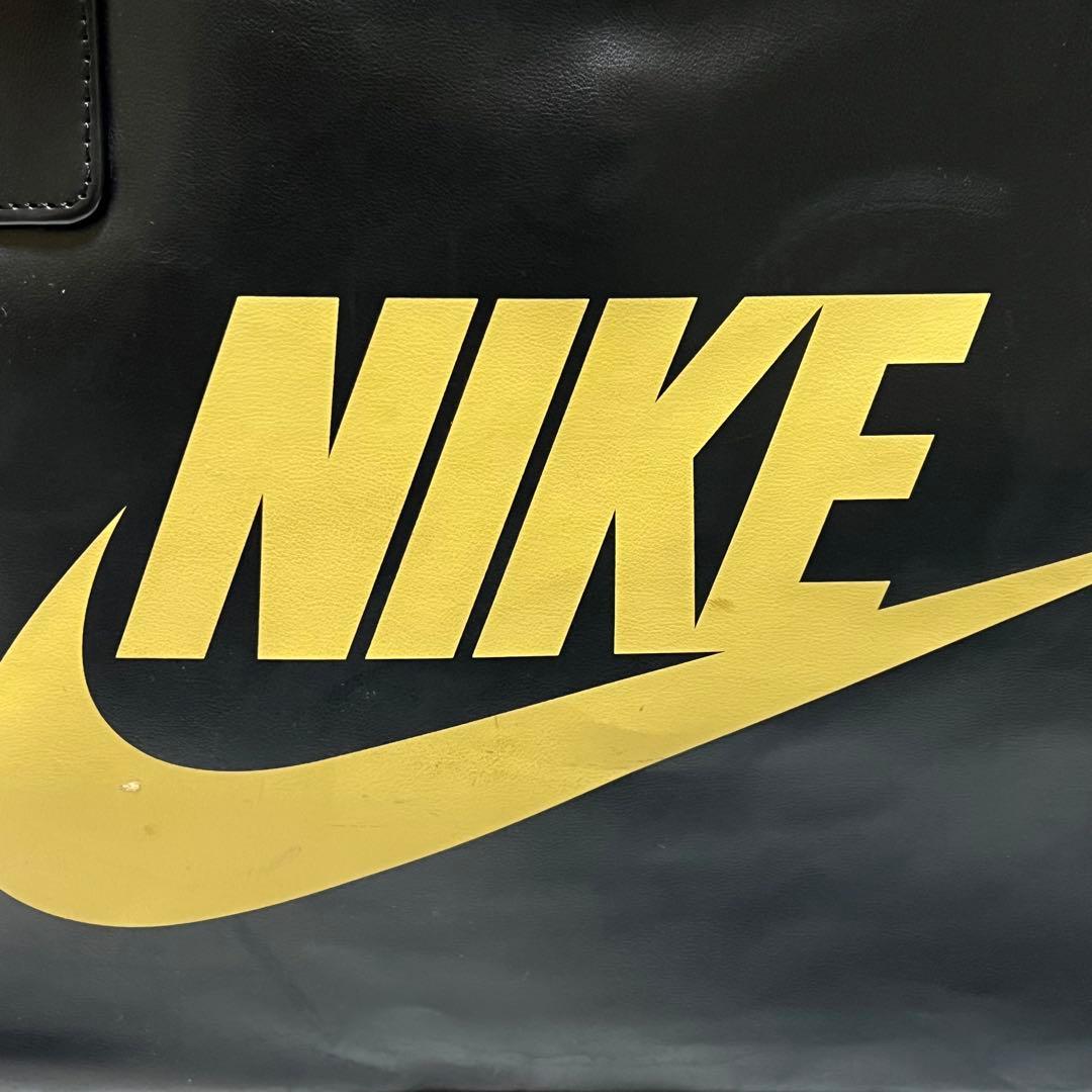 【希少】80s NIKE オールドナイキ ボストンバッグ　ビッグロゴ