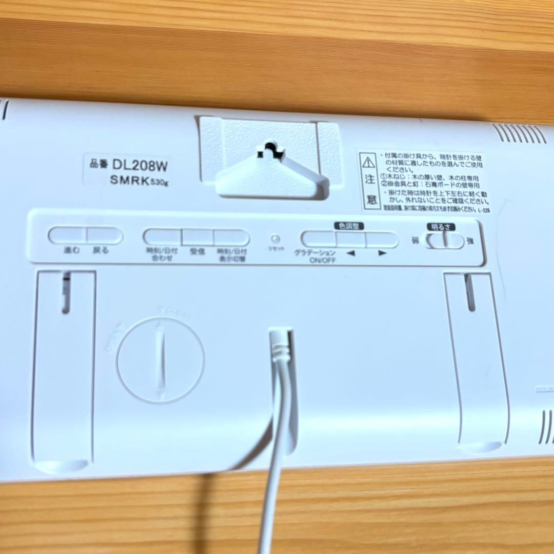 万*郎様 セイコークロック　選べる70色　壁掛け　置き時計 DL208W SEI