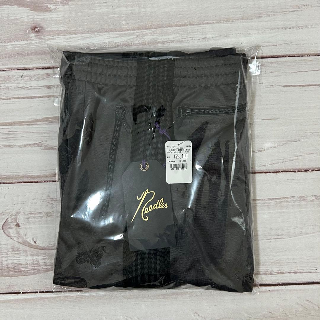 新品　needles beaver H.D ヒザデル　トラックパンツ　チャコール