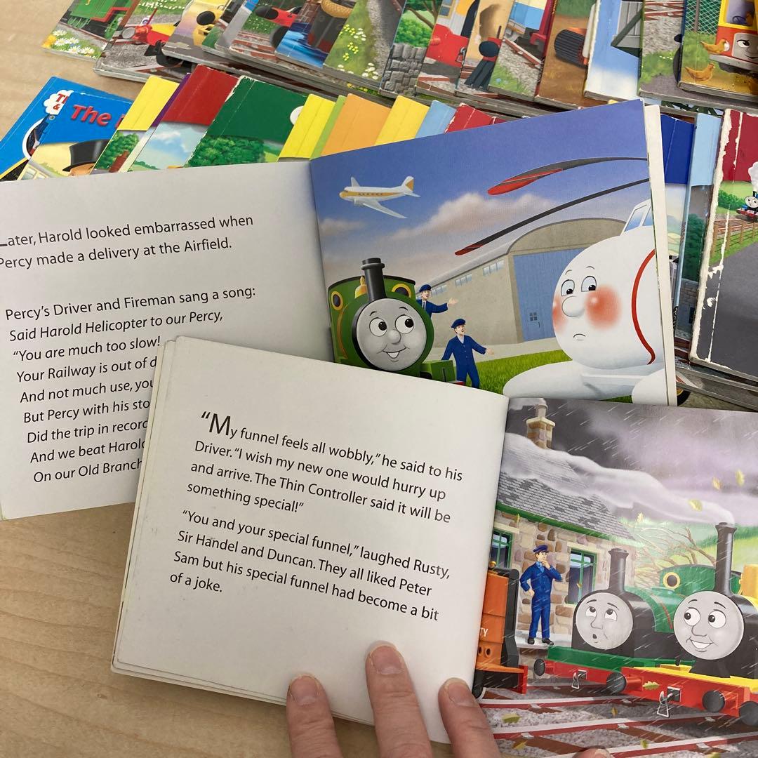 英語　きかんしゃトーマスミニ絵本47冊