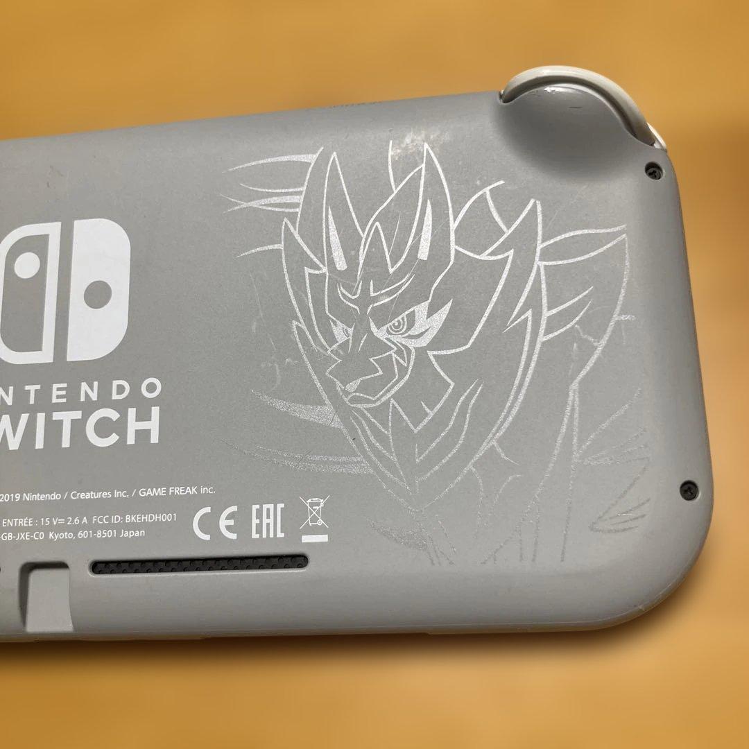 難ありNintendo Switch Lite ザシアン ザマゼンタエディション