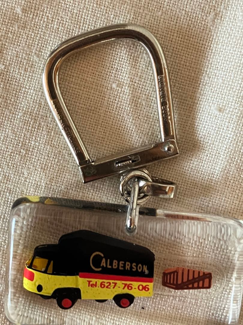 激レア　ブルボンキーホルダー　CALBERSON