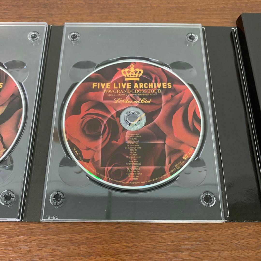 ❶　ラルクアンシエル　FIVE LIVE ARCHIVES 完全生産限定盤