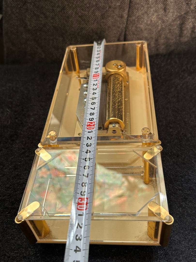 Sankyo ORPHEUS オルゴール 透明ケース付き