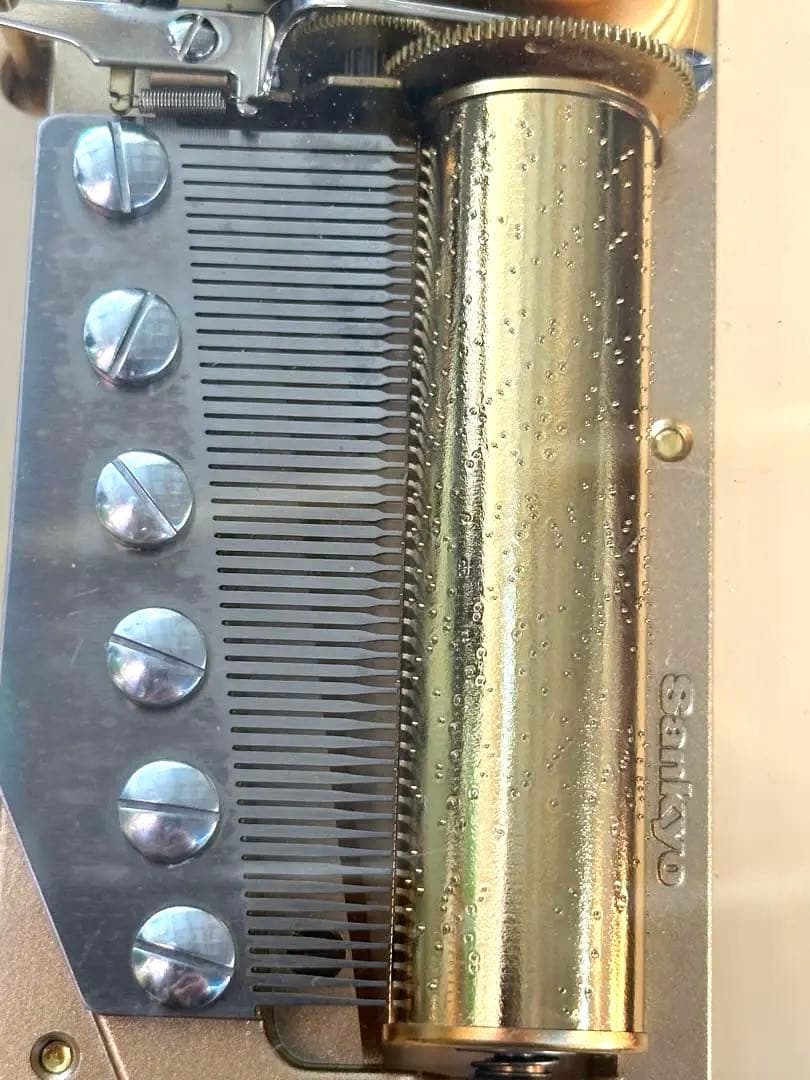 Sankyo ORPHEUS オルゴール 透明ケース付き