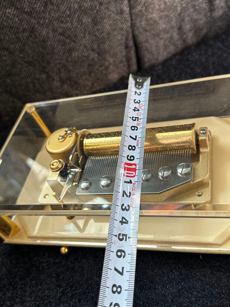 Sankyo ORPHEUS オルゴール 透明ケース付き