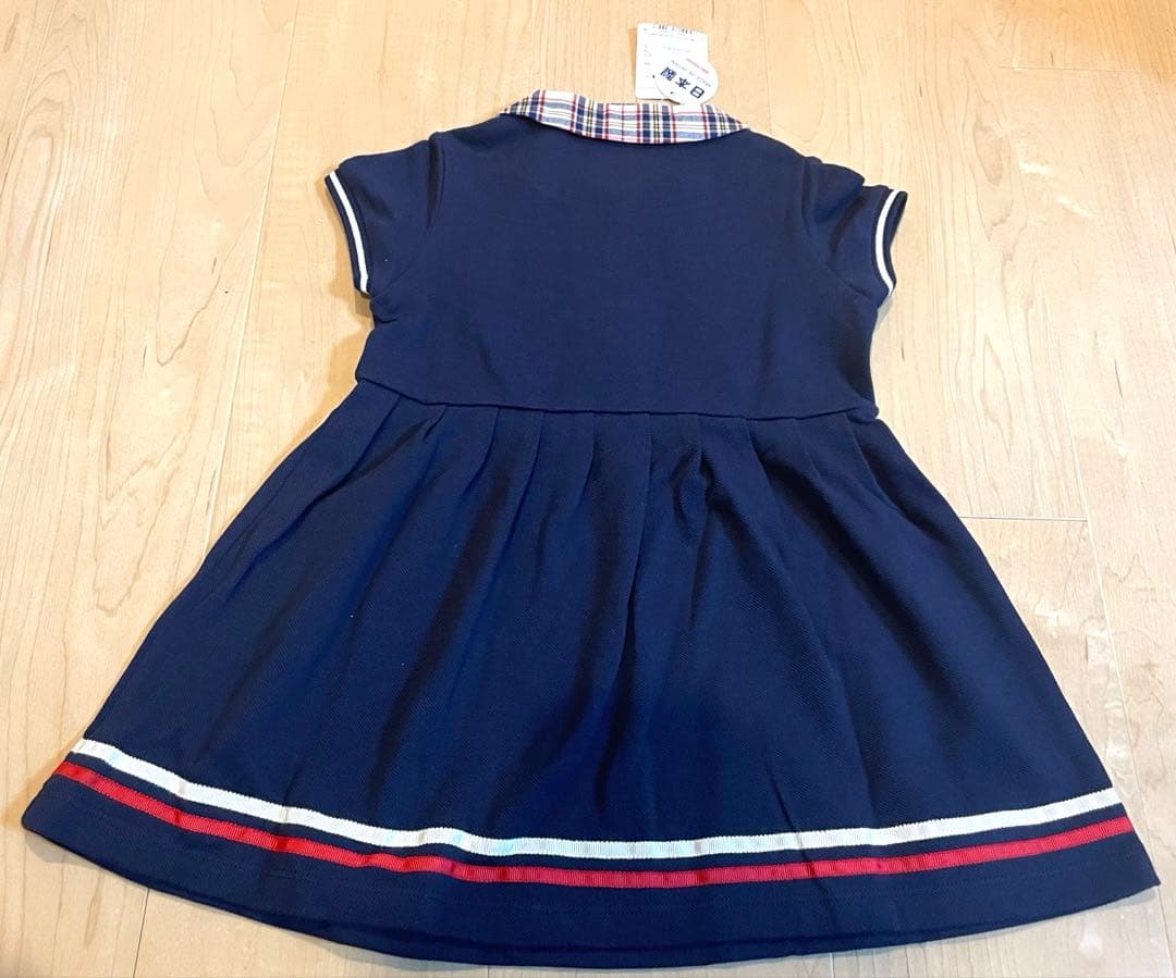 し*ま様 【定価27500円】ミキハウス　半袖ワンピース　90サイズ　新品タグ付