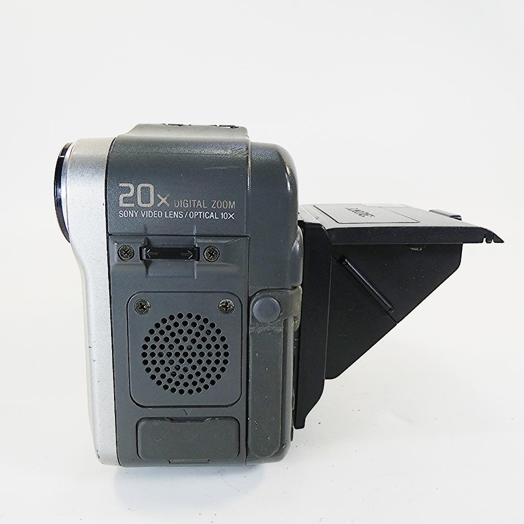 ソニーCCD-SC55【動作良好】VideoHi8ビデオカメラ　ダビングに最適