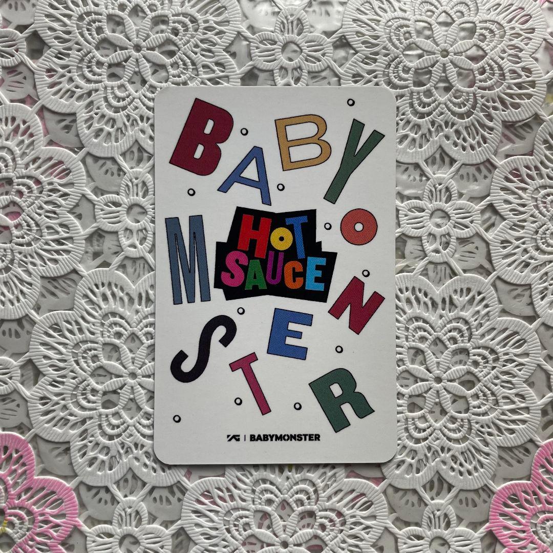 BABYMONSTER HOT SAUCE サノク ベビモン ルカ トレカ