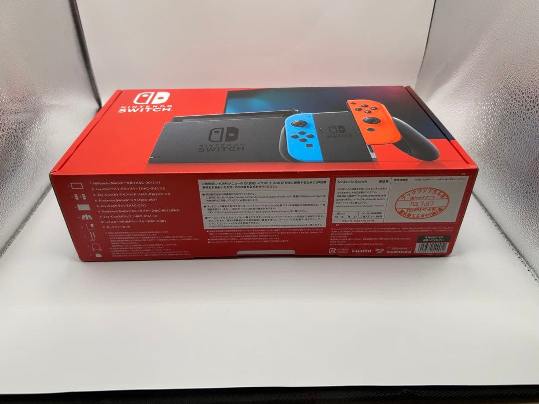 Nintendo Switch 本体 Joy-Conネオンブルー/ネオンレッド