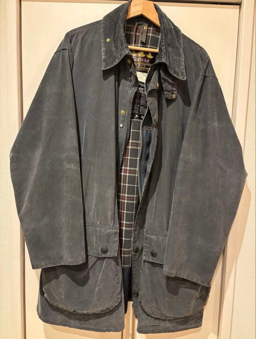 英国製 Barbour 90s border ライナー付き