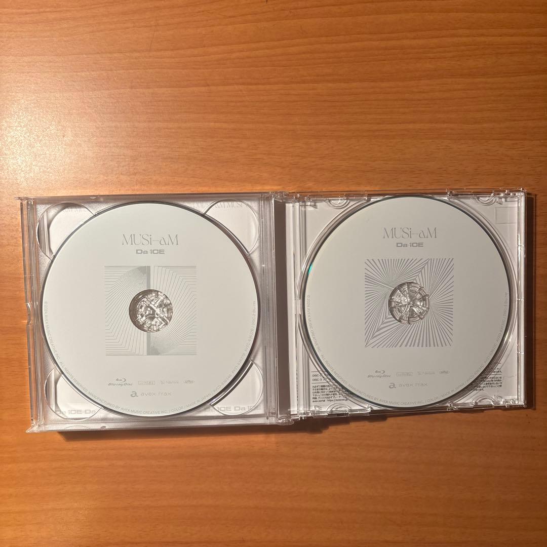 Da-iCE MUSi-αM CD+2DVD 3枚組