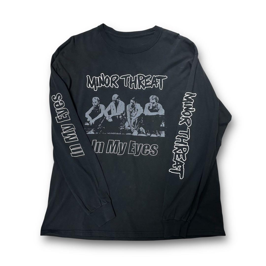 MINOR THREAT In My Eyes ロンT Tシャツ バンドT