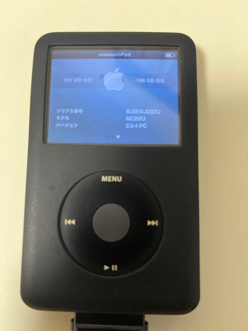 Apple iPod クラシック 本体 160GB／MC297