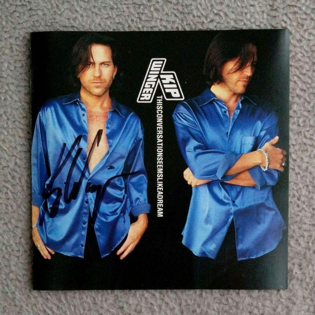 キップ・ウィンガー Kip Winger 直筆サイン入り CD Solo