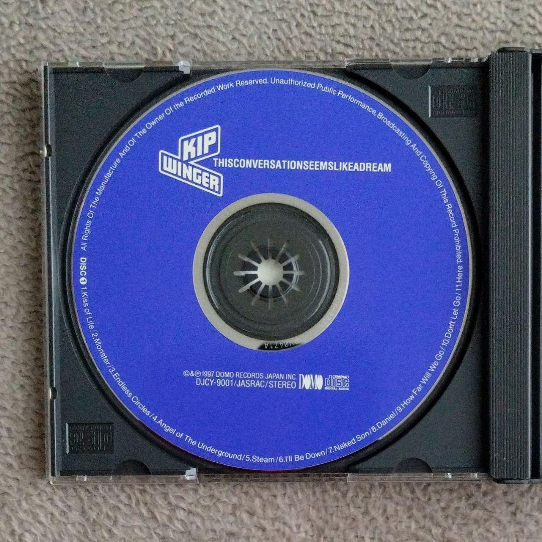 キップ・ウィンガー Kip Winger 直筆サイン入り CD Solo