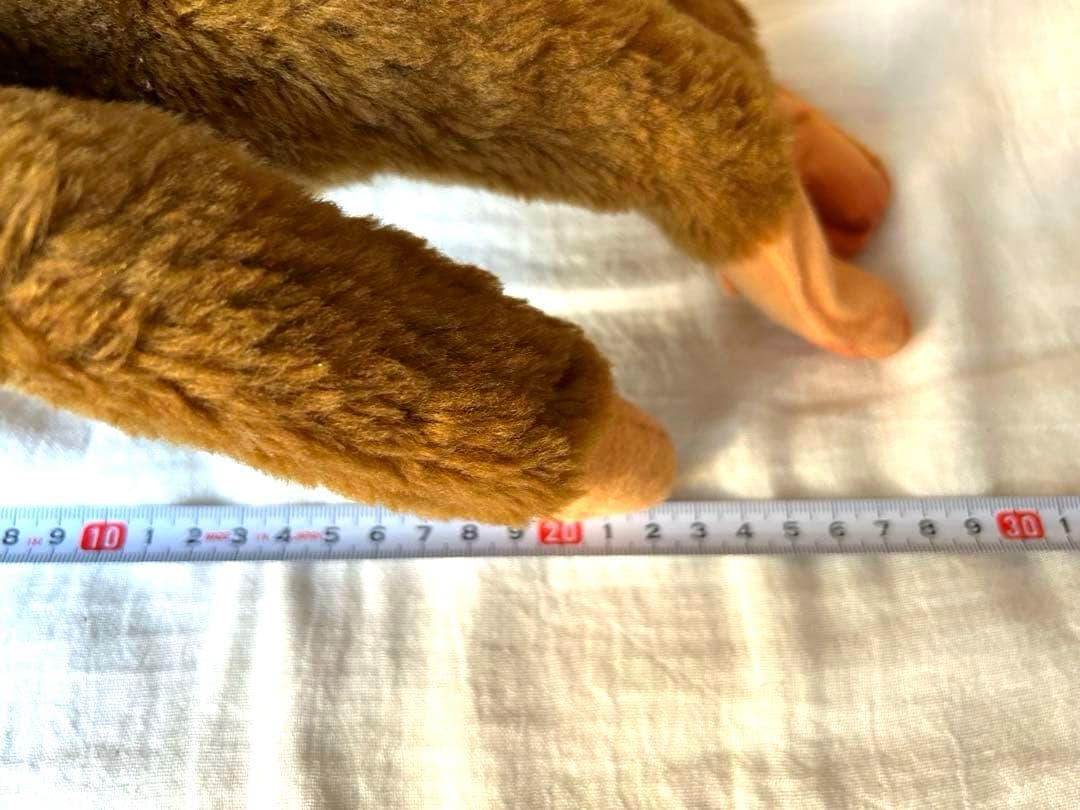 ヴィンテージ　日本製　チンパンジーのぬいぐるみ　お猿さん　昭和レトロ