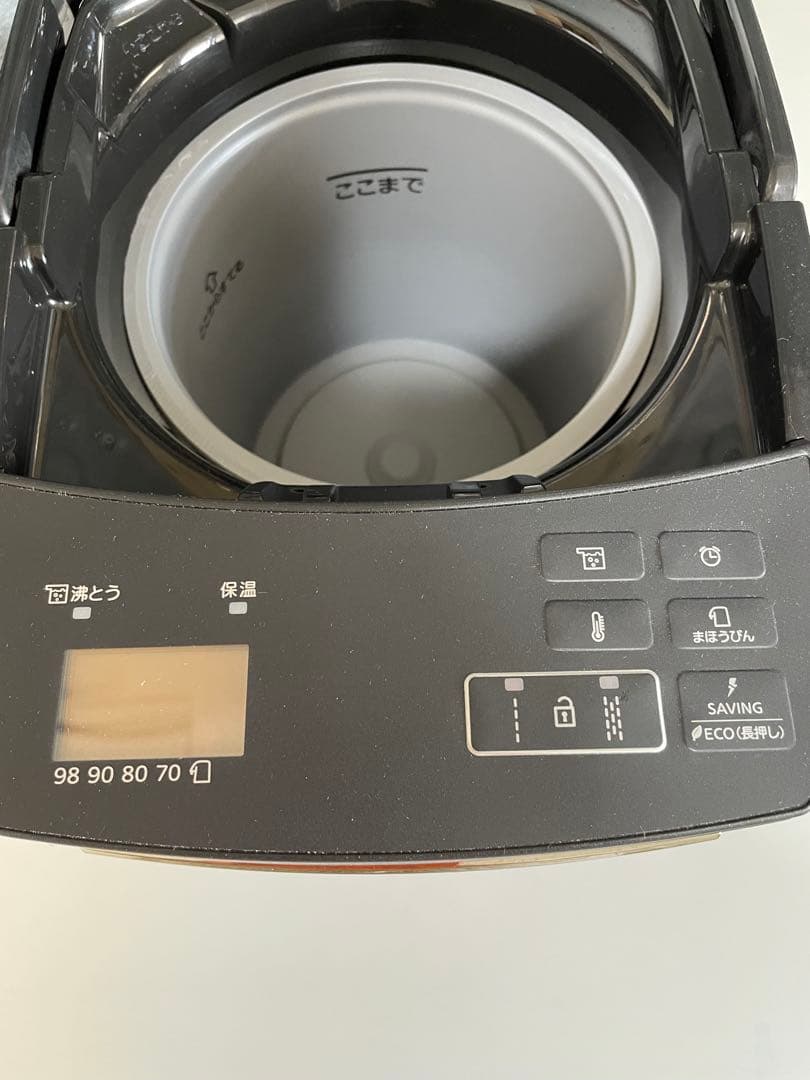 TIGER 電気ポット 2.2L ブラック