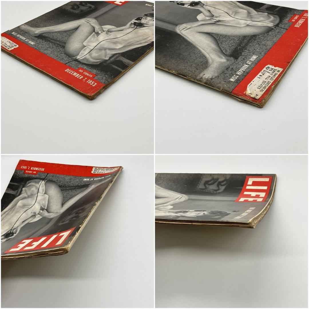 LIFE誌 1953年 オードリーヘップバーン表紙 USA版 ビンテージ