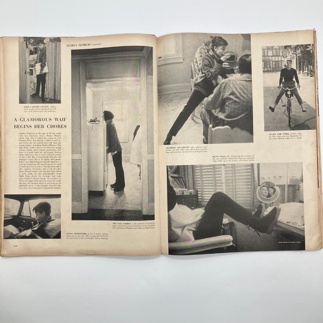 LIFE誌 1953年 オードリーヘップバーン表紙 USA版 ビンテージ