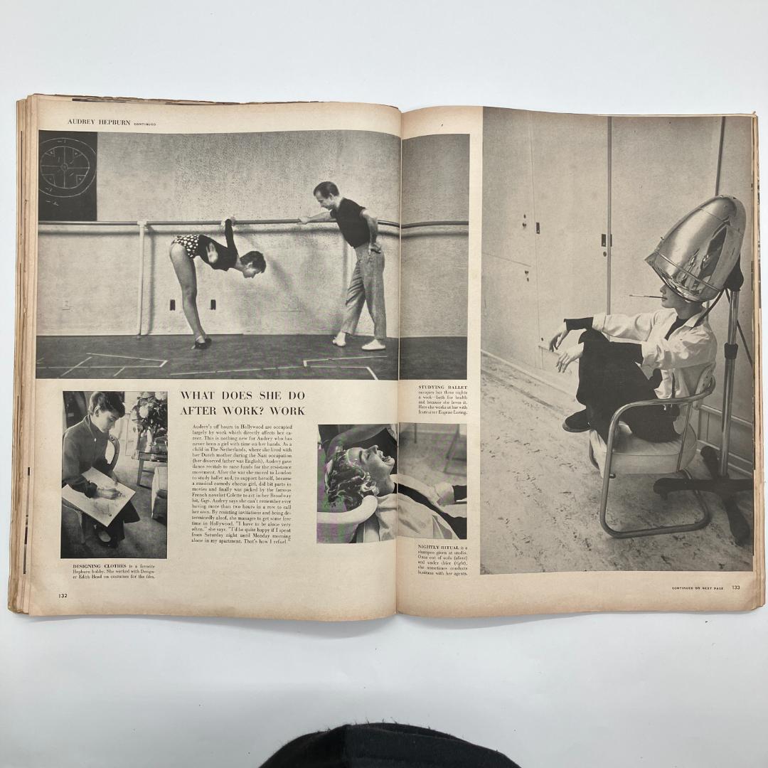 LIFE誌 1953年 オードリーヘップバーン表紙 USA版 ビンテージ