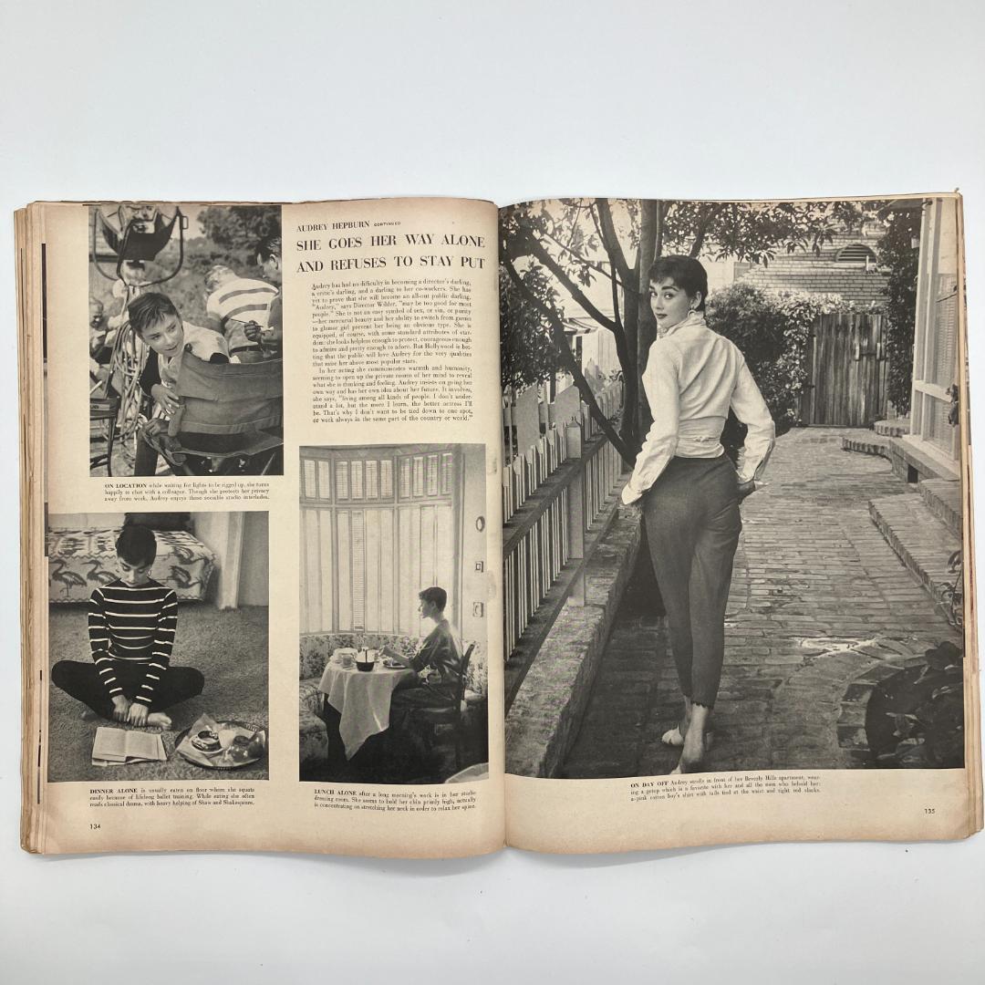 LIFE誌 1953年 オードリーヘップバーン表紙 USA版 ビンテージ