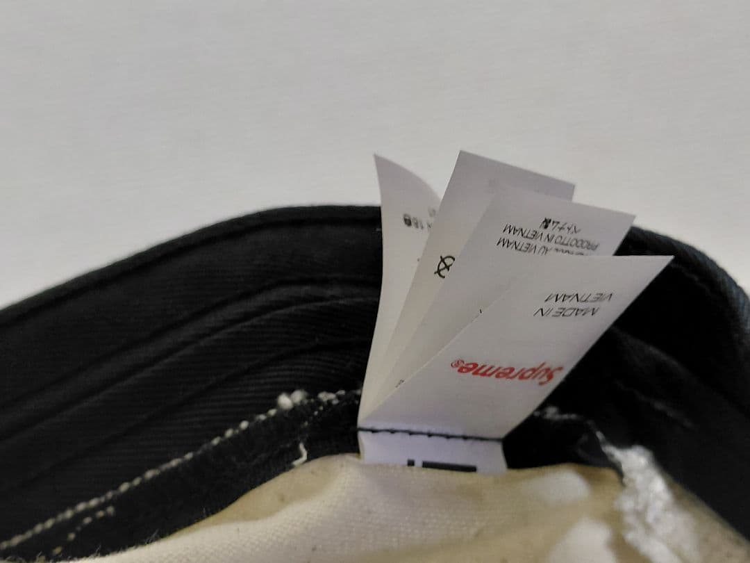 【新品・未着用】 Supreme　Lasered　Denim　Camp　Cap