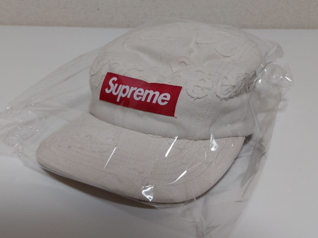 【新品・未着用】 Supreme　Lasered　Denim　Camp　Cap