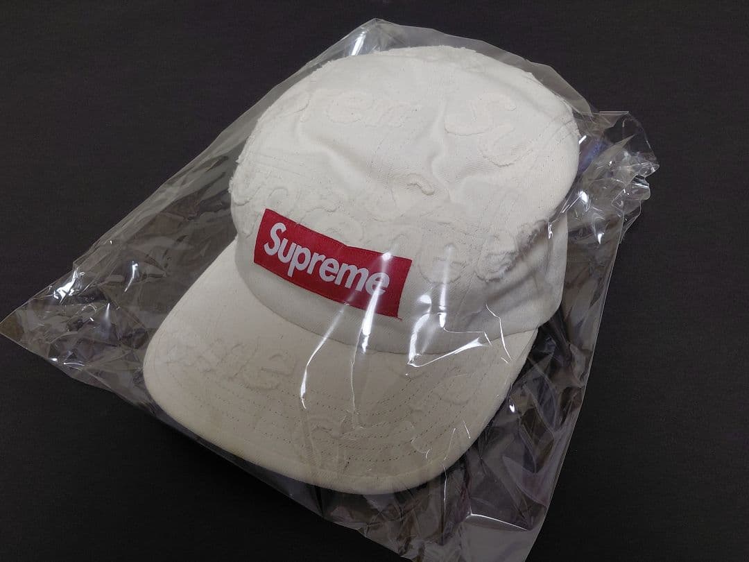 【新品・未着用】 Supreme　Lasered　Denim　Camp　Cap
