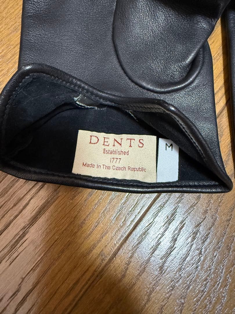 DENTS (デンツ) 　メンズ　手袋　M