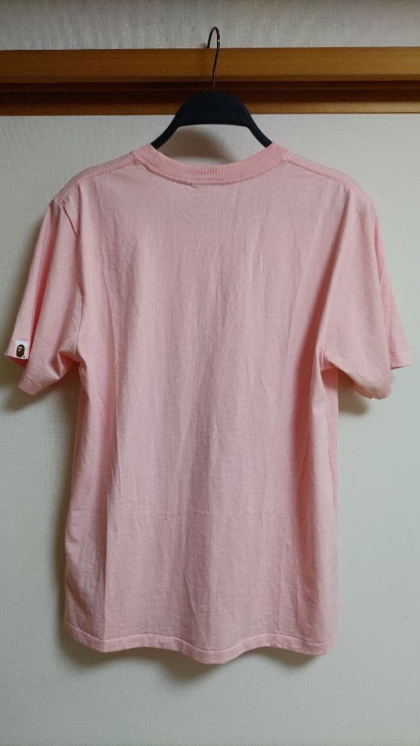 A BATHING APE ピンク Tシャツ M