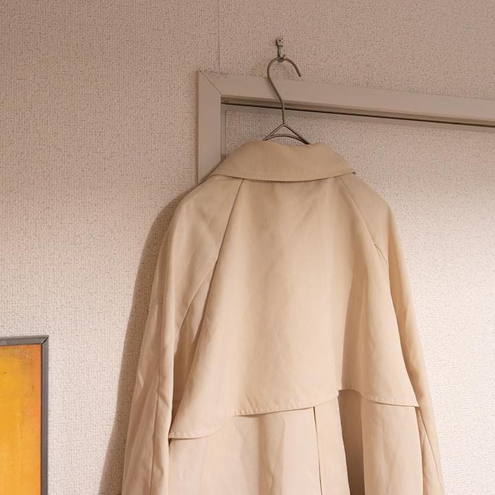 【やや美品／green label relaxing】テントラインミドルコート