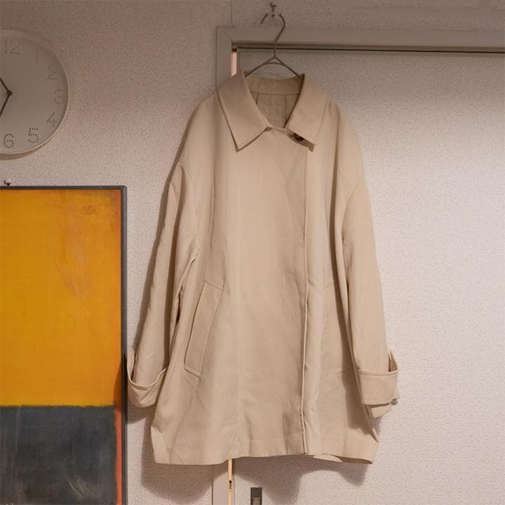 【やや美品／green label relaxing】テントラインミドルコート