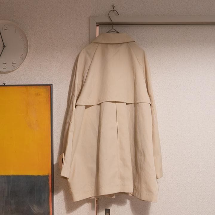 【やや美品／green label relaxing】テントラインミドルコート