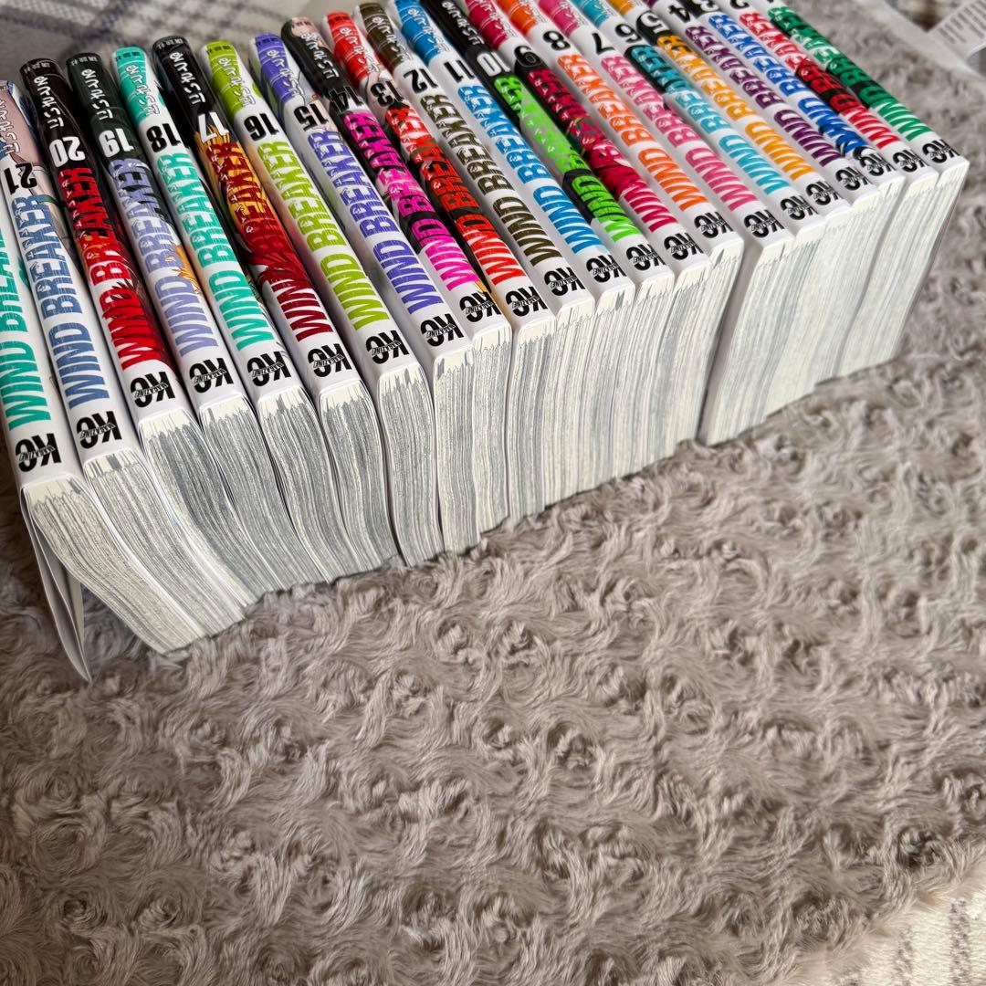 【10/21まで】 WIND BREAKER 漫画 1～22巻 セット