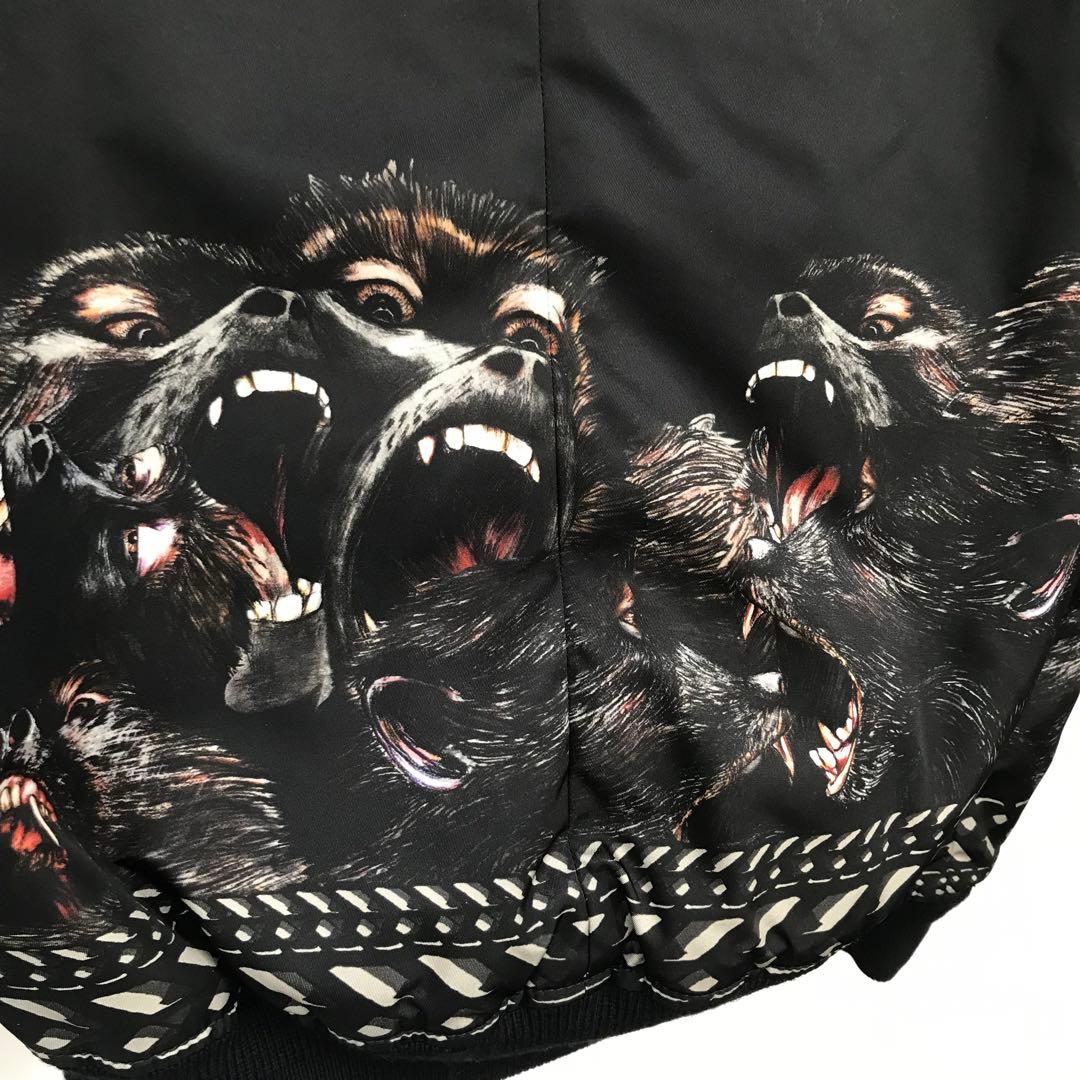 GIVENCHY MA-1　44 ブラック ナイロン モンキーブラザーズ　猿
