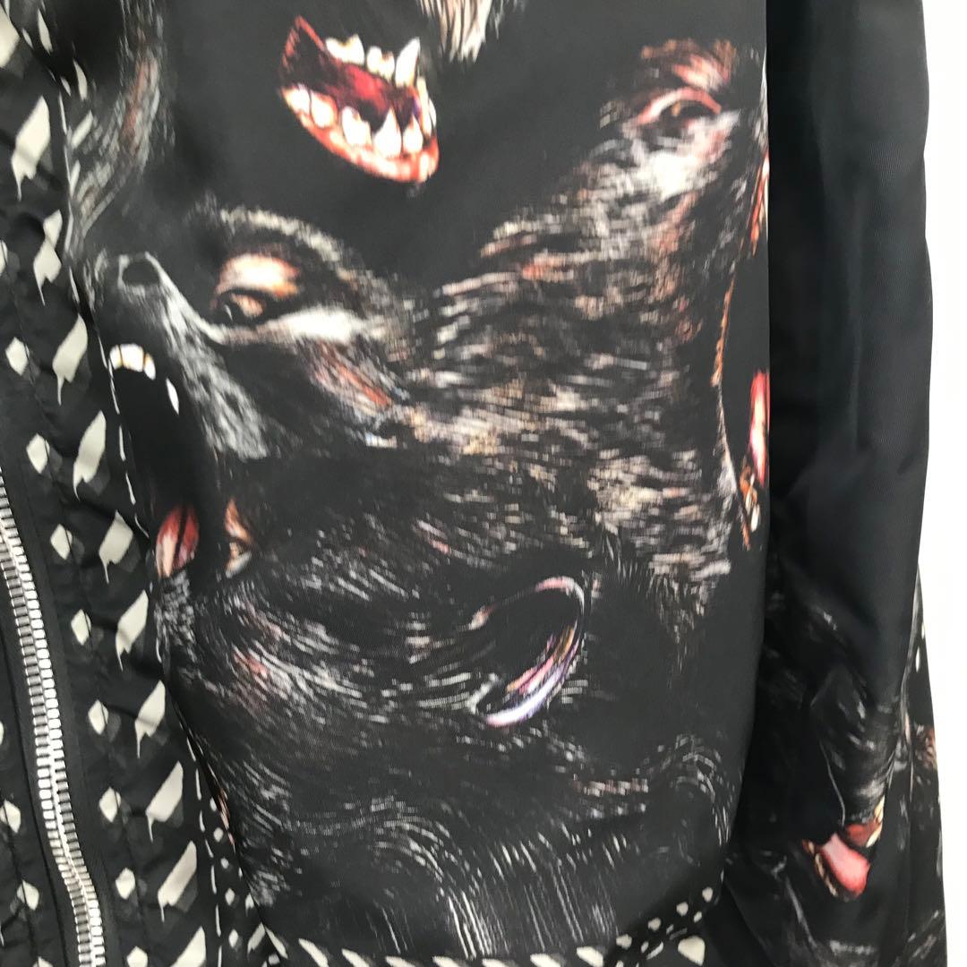 GIVENCHY MA-1　44 ブラック ナイロン モンキーブラザーズ　猿